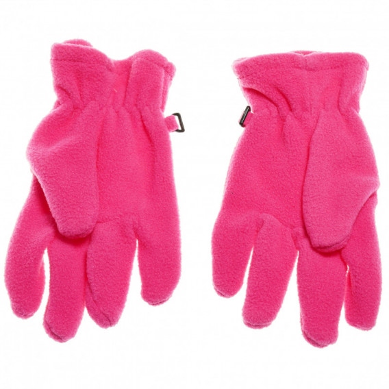 Ροζ γάντια ψύχους για κορίτσια  66416 2