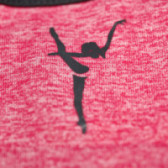 Μπουστάκι για κορίτσι, σε σκούρο ροζ χρώμα Danskin 66680 3