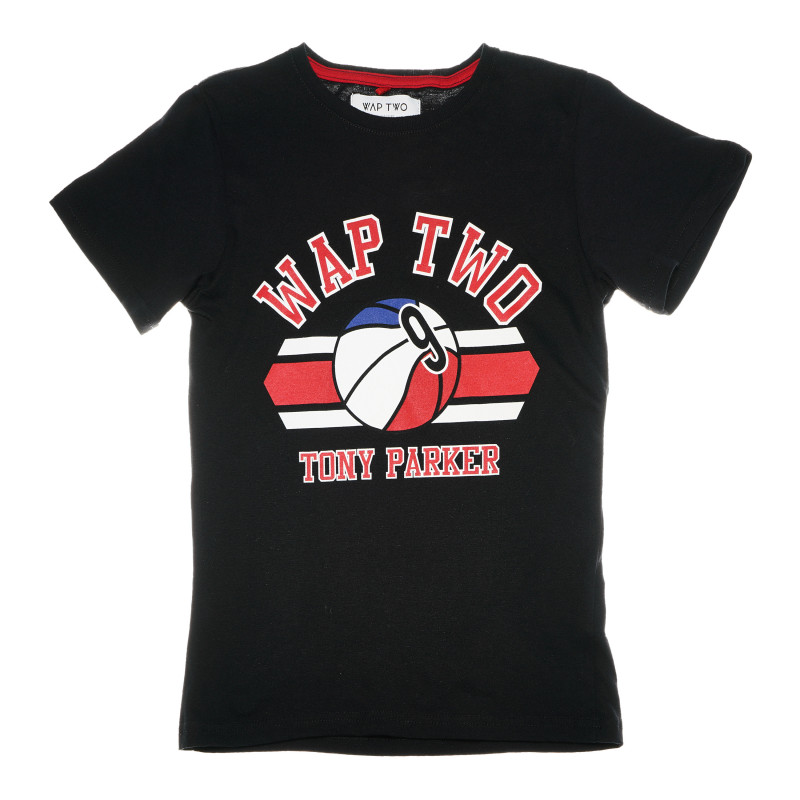 Βαμβακερό αθλητικό t-shirt με στάμπα, για αγόρι  67149