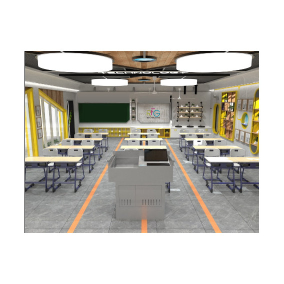 Σχολικές καρέκλες και τραπέζια σε γκρι χρώμα για τις τάξεις V έως XII Real Feel Good 71393 3