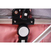 Παιδικό καροτσάκι FONTANA 3 σε 1 με ελβετική κατασκευή και σχεδιασμό, ροζ ZIZITO 72008 11