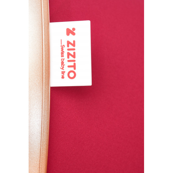 Καρότσι FONTANA 3 σε 1 συνδυασμένο με ελβετική κατασκευή και σχεδίαση, κόκκινο ZIZITO 72032 20