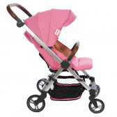 Καρότσι μωρού BIANCHI με ελβετική κατασκευή και σχέδιο, ροζ ZIZITO 72047 3