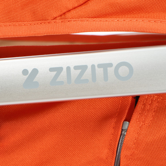 BIANCHI Baby καρότσι με ελβετική κατασκευή και σχέδιο, πορτοκαλί ZIZITO 72073 7
