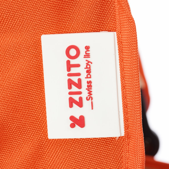 BIANCHI Baby καρότσι με ελβετική κατασκευή και σχέδιο, πορτοκαλί ZIZITO 72075 9