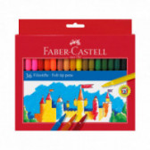 Felt-Tip στυλό, 36 χρώματα Faber Castell 72494 
