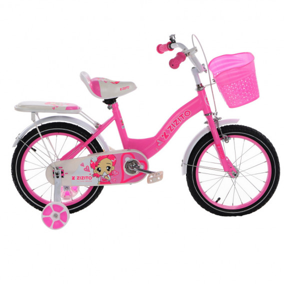 Anabel 16 παιδικό ποδήλατο σε ροζ χρώμα ZIZITO 72535 6