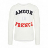 Μακρυμάνικη μπλούζα "AMOUR IS FRENCH" Name it 72703 