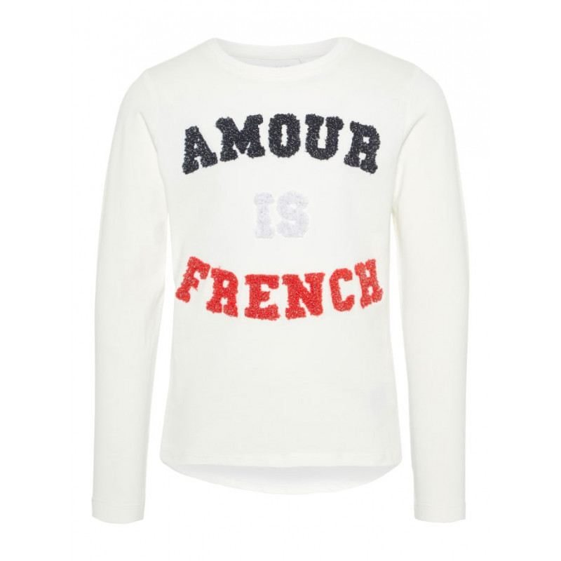 Μακρυμάνικη μπλούζα "AMOUR IS FRENCH"  72703