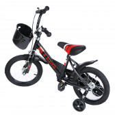 Anais 14 παιδικό ποδήλατο σε μαύρο χρώμα ZIZITO 72820 4