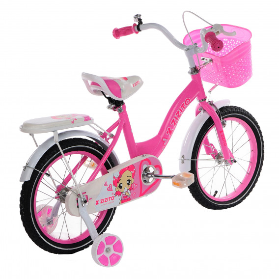 Anabel 16 παιδικό ποδήλατο σε ροζ χρώμα ZIZITO 72844 7