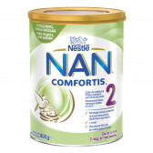 Βρεφικό γάλα NAN Comfortis 2 LR Tin, 6+ μηνών, κουτί 800 g. Nestle 72912 