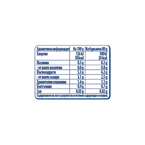 Κολοκύθα πουρές Nestle Gerber, 6+ μήνες, βάζο 80 g. Gerber 73021 3