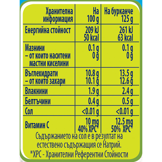 Πουρές μήλου Nestle Gerber, 6+ μηνών, βάζο 125 γρ. Gerber Πουρές μήλου Nestle Gerber, 6+ μηνών, βάζο 125 γρ. Gerber 73077 3