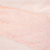Κοντομάνικη μπλούζα σε ανοιχτό ροζ χρώμα με δαντέλα στα μανίκια για εγκύους Bellybutton 73338 4