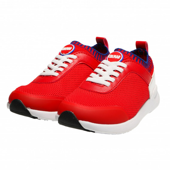 Κλασικά αθλητικά παπούτσια για αγόρι, κόκκινο Colmar 73601 