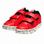 Graffiti Velcro παπούτσια, κόκκινο Colmar 73613 