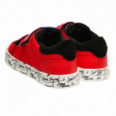 Graffiti Velcro παπούτσια, κόκκινο Colmar 73614 2