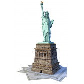 Παζλ 3D άγαλμα της ελευθερίας Ravensburger 73681 2