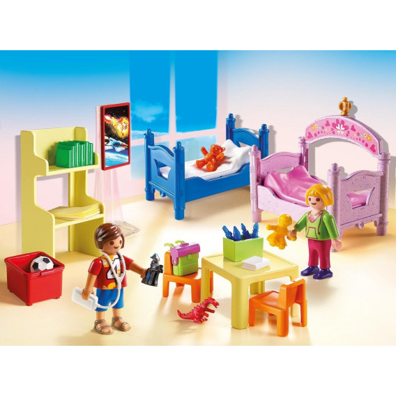 Πολύχρωμο παιδικό δωμάτιο με πάνω από 10 τεμάχια Playmobil 73769 2