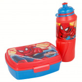 Πολυπροπυλένιο επιστροφή στο σχολείο Σετ 3 τεμαχίων σε μονωμένη τσάντα, Spiderman Spiderman 73811 3