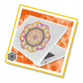 Brocade Set 100 σχέδια Oriental Mandala με 4 χρώματα Glitza 74111 5