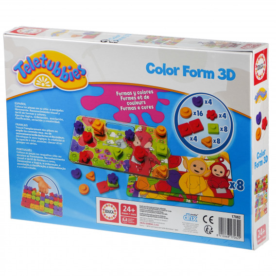 Παιδικά παιχνίδια σχήματα και χρώματα Teletubbies Educa 74848 3