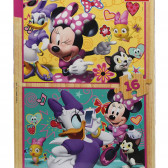 2 σε 1 παζλ Disney μίνι ποντίκι σε 16 κομμάτια Minnie Mouse 74951 4