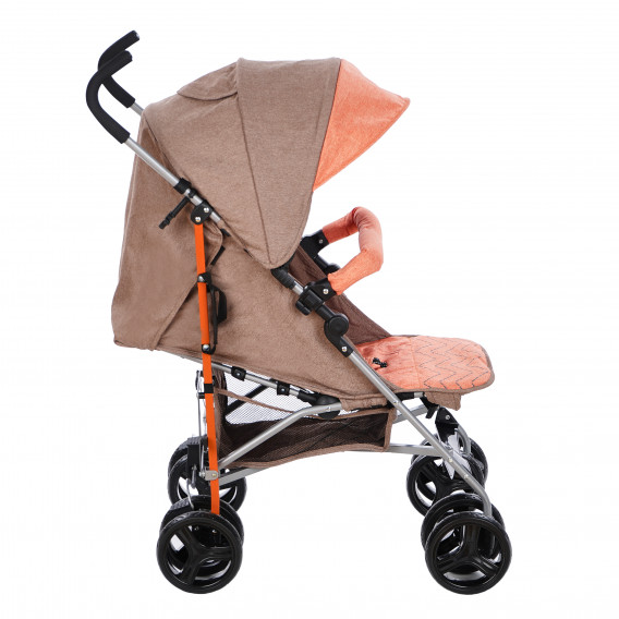 CHERYL Καροτσάκι μωρού με ελβετική κατασκευή και σχέδιο, πορτοκαλί ZIZITO 75495 2