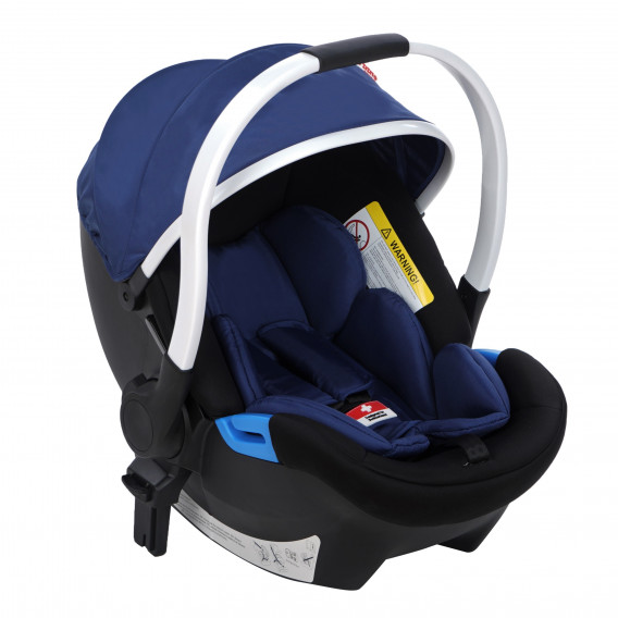 Καροτσάκι μωρού BELINDA 3 σε 1 με ελβετική κατασκευή και σχεδίαση, μπλε ZIZITO 75531 11