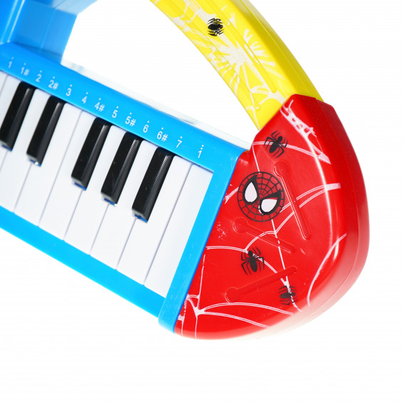 Παιδικό ηλεκτρονικό πιάνο με 32 πλήκτρα Spiderman 76469 6
