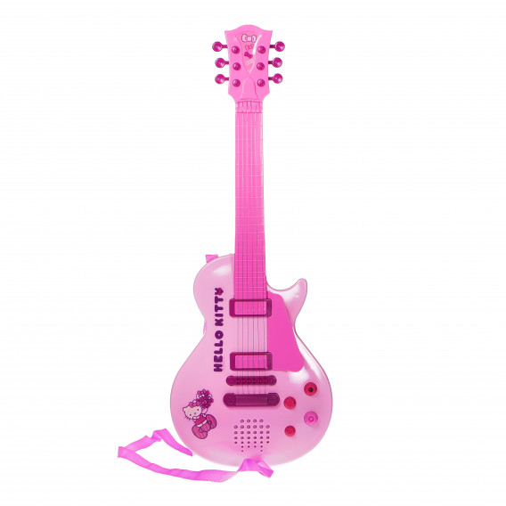Παιδική κιθάρα με μικρόφωνο Hello Kitty 76500 3