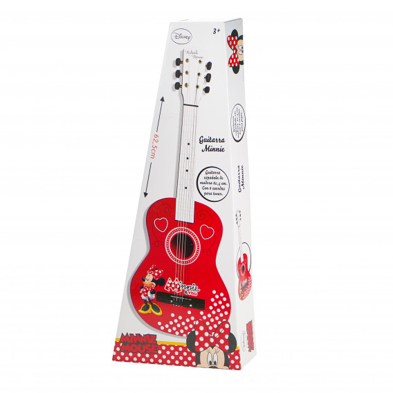 Παιδική ηλεκτρονική κιθάρα με μικρόφωνο σχεδιασμένο με Mini Mouse Minnie Mouse 76577 7