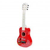 Παιδική ηλεκτρονική κιθάρα με μικρόφωνο σχεδιασμένο με Mini Mouse Minnie Mouse 76579 9