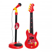 Παιδική κιθάρα και κιτ μικροφώνου με εκτύπωση Minnie Mouse Minnie Mouse 76597 2