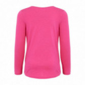 Ροζ βαμβακερή μπλούζα για κορίτσι Name it 76953 3