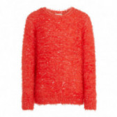 Μακρυμάνικο πουλόβερ σε κόκκινο χρώμα για κορίτσι Name it 76995 