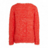 Μακρυμάνικο πουλόβερ σε κόκκινο χρώμα για κορίτσι Name it 76996 2