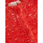 Γιλέκο κόκκινου χρώματος με πλέξη Lurex για κορίτσι Name it 77003 3