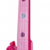 Παιδική κιθάρα και σετ μικροφώνου, ροζ χρώματος Claudio Reig 78000 7