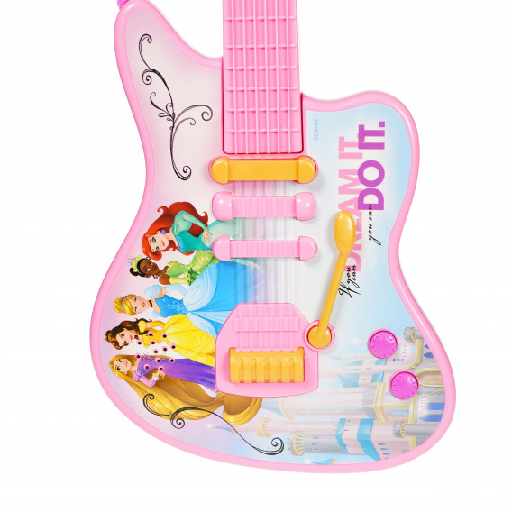 Παιδική ηλεκτρονική κιθάρα με μικρόφωνο Disney Princess 78016 5