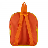 Σχολικό σακίδιο πορτοκαλί χρώματος με 2 ρυθμιζόμενους ιμάντες ώμου για κορίτσι Arditex 78048 3