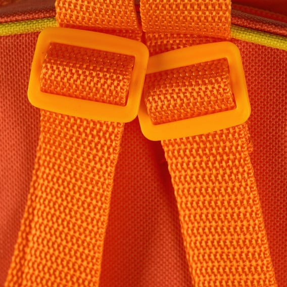 Σχολικό σακίδιο πορτοκαλί χρώματος με 2 ρυθμιζόμενους ιμάντες ώμου για κορίτσι Arditex 78049 4