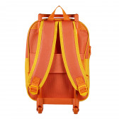 Πορτοκαλί σχολική τσάντα με χαρούμενο σχέδιο για κορίτσι Arditex 78053 3