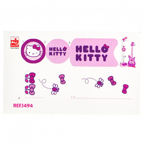 Σετ κιθάρας για παιδιά και μικρόφωνο Hello Kitty 78698 22