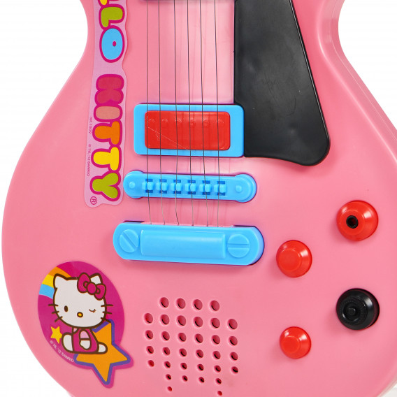 Ηλεκτρονική κιθάρα με σετ μικροφώνου Hello Kitty 78709 18