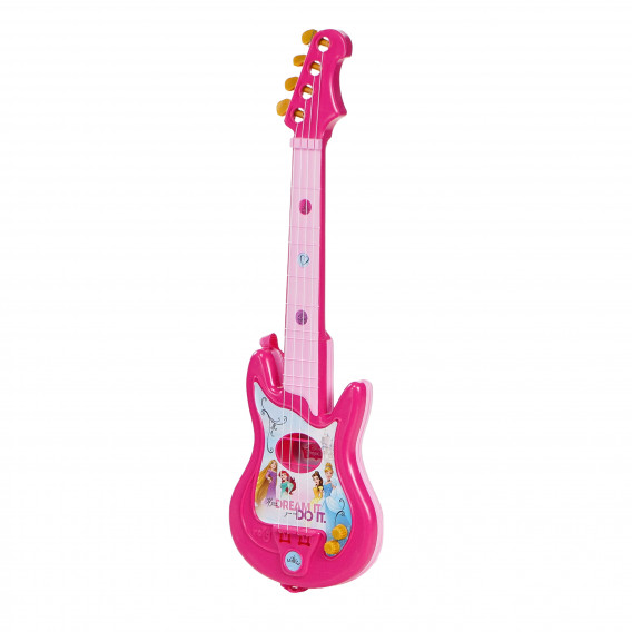 Παιδική κιθάρα και σετ μικροφώνου, ροζ χρώματος Claudio Reig 78765 17