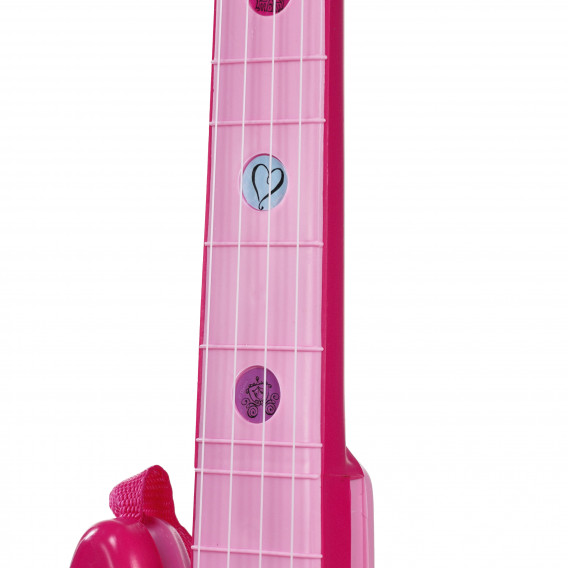 Παιδική κιθάρα και σετ μικροφώνου, ροζ χρώματος Claudio Reig 78768 20