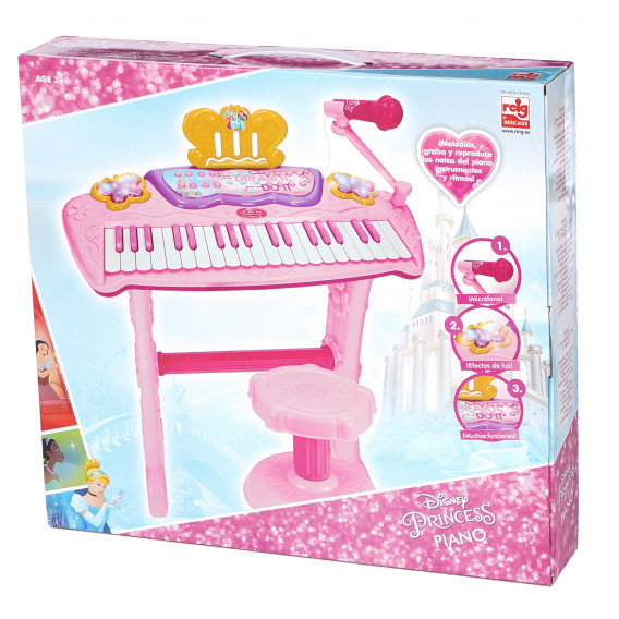 Ηλεκτρονικό πιάνο με μικρόφωνο Disney Princess 78801 32