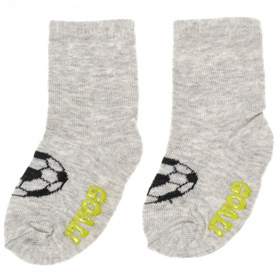 Σετ κάλτσες με μοτίβα ποδοσφαίρου για αγόρι Cool club 79010 7